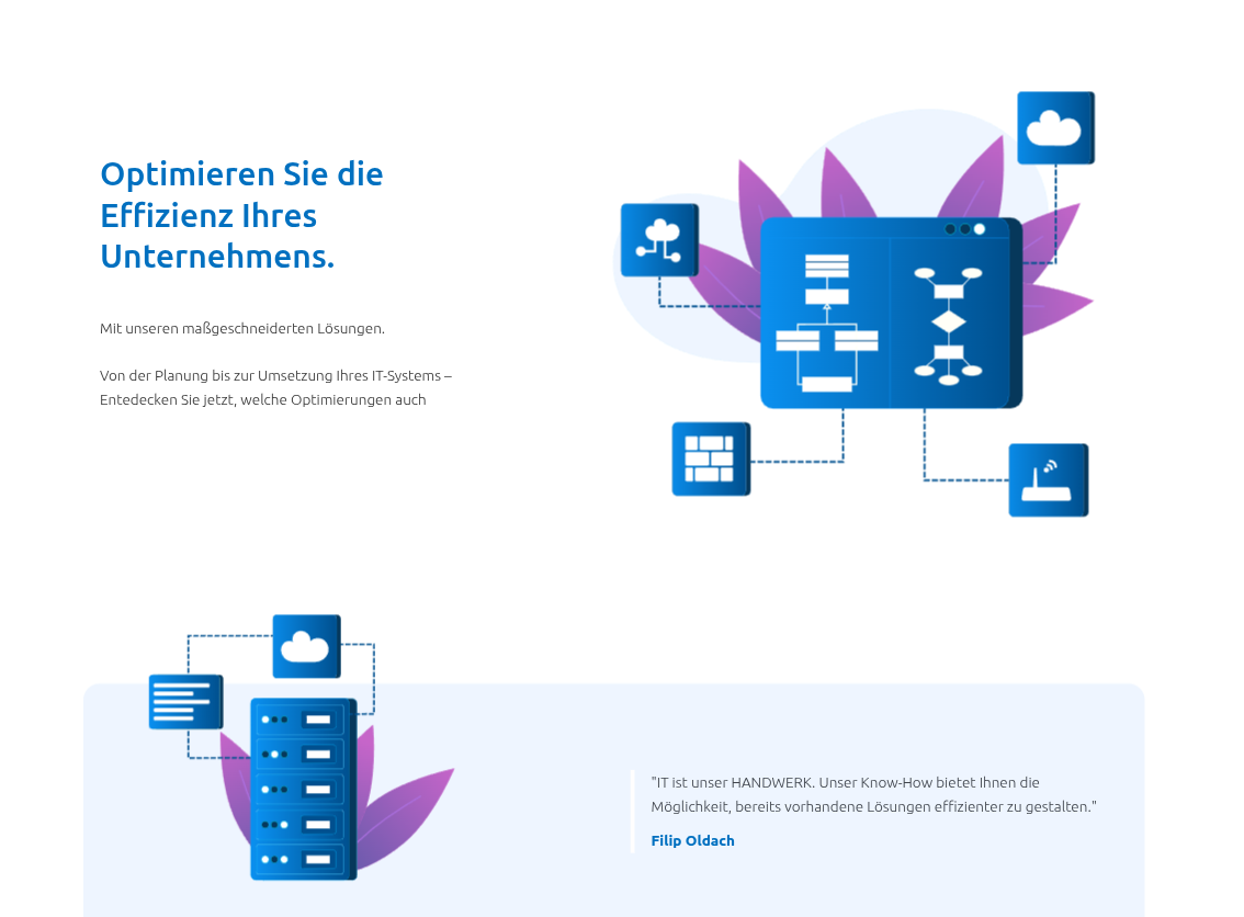 Website-Referenz der bitery GmbH