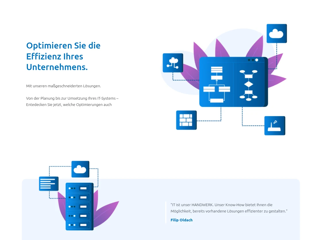 Website-Referenz der bitery GmbH